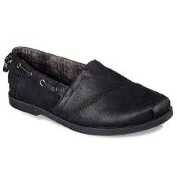BOBS Chill Luxe Buttoned Up shoes from Skechers in Black size 8 - Picture 1 of 7